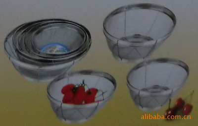 【供應高邊粗網籃(圖)】價格,廠家,圖片,收納籃、置物籃,沈陽東北日用雜品市場盧惠娟日雜批發部-